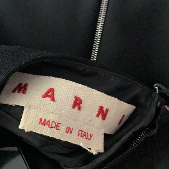 Marni Colorblock Cady Bell Dress - Picture 16 of 16